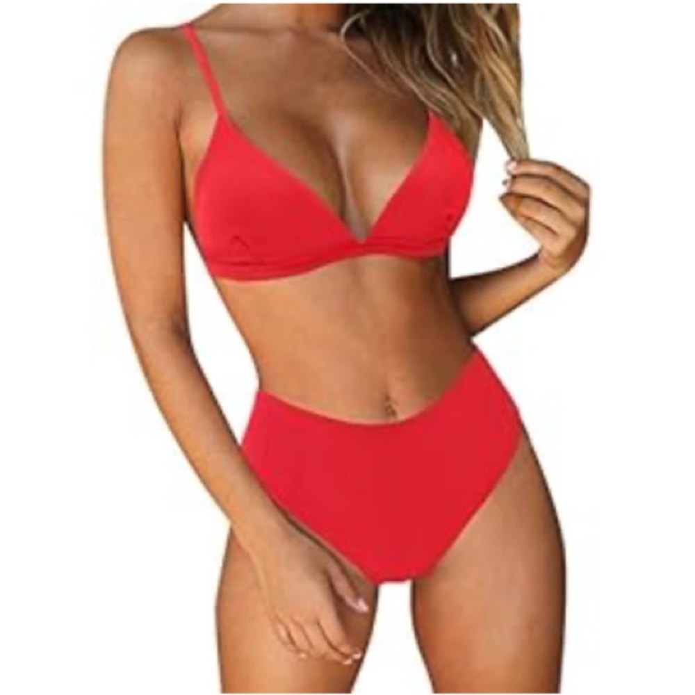 Amazon | RUUHEE | Women’s Red Bikini Bottoms